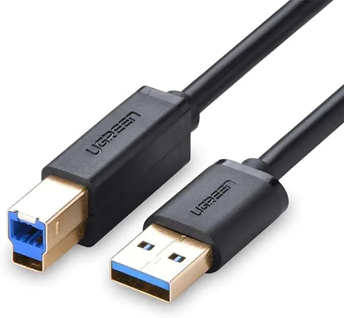UGREEN USB 3.0 AM to BM Print Cable 2m (Black) UGREEN USB 3.0 AM to BM Print Cable 2m (Black)